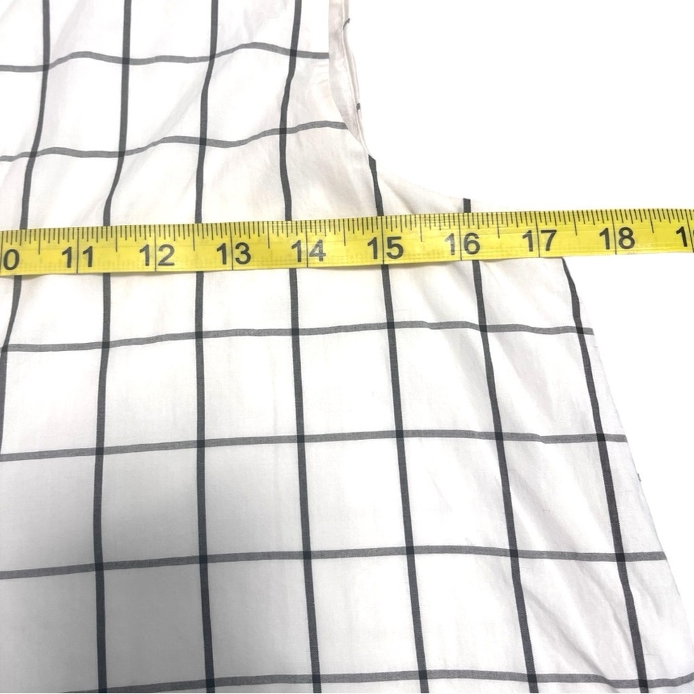 Madewell Grid Print Dress - Picture 10 of 11